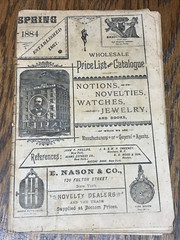 RARE 1884 Wholesale Price List And Catalogue E. Nason & Co. Novelty Dealers N.Y.