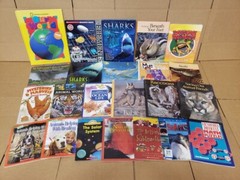 Lot of 10 Science Nature Experiment Animal Educational Learn Kid Child Books MIX