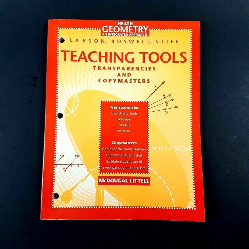 Geometry an Integrated Approach Teaching Tools: Transparencies and Copymasters