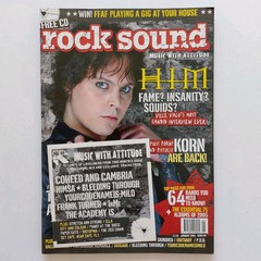 ROCK SOUND Magazine Issue 80 – HIM Fame? Insanity? Squids? + CD (JAN 2006)