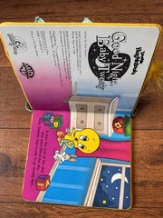 Vintage 1999 Baby Tweety HugMeBooks Good Night Plush Board Book Looney Tunes