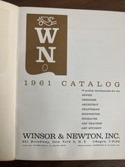 1961 Winsor & Newton Catalog Colors & Materials of Finest Quality for Artists