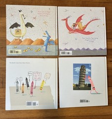 Lot of 4 Illustrated Children’s Books English Language Dragons Love Tacos etc.