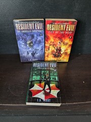 Resident Evil Book Lot of 3 Paperback Books 1 3 4