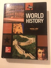 Teks World History McGraw Hill 2016 Hardcover Text Book