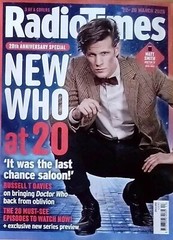 Radio Times March Matt Smith Doctor Who 20th Anniversary Special Cover 3