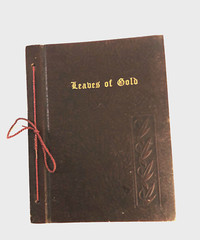 Leaves of Gold Book of Prayers and Inspirational verses – vintage 1948