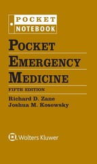 Pocket Emergency Medicine by Joshua M. Kosowsky (2022, SPIRAL)