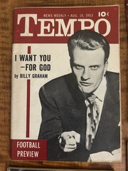 6 x 1950s Tempo Pocket Magazines News Tabloid Lot of 6 from 1953