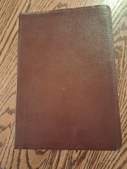 KJV SUPER GIANT PRINT REFERENCE BIBLE, Burgundy GENUINE leather Holman red lette