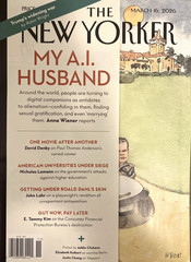 The New Yorker Magazine MARCH 16, 2026 | MY A.I. HUSBAND | TRUMP’S WIDENING WAR