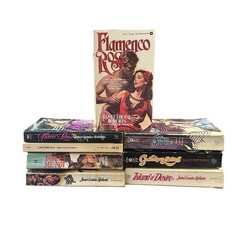 Janet Louise Roberts Vintage Paperback Book Lot Of 8 Pocket Goth Romance