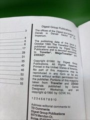 Oct 1990 The Travellers’ Digest- 56-pages- Number 21 Grand Tour Conclusion Issue