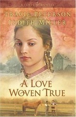 A Love Woven True; Lights of Lowell Seri- Tracie Peterson, 0764228951, paperback