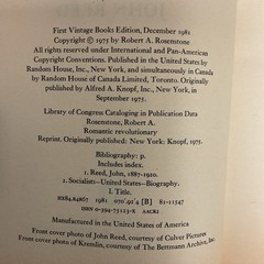 Romantic Revolutionary: A Biography of John Reed