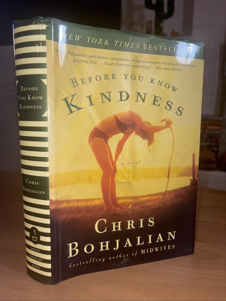 SIGNED Before You Know Kindness by Chris Bohjalian 1st Edition ~ UNREAD COPY