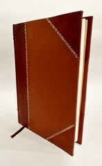 Statistical Abstract and Record [Leather Bound]