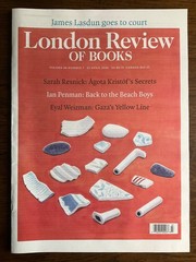 2026 Lot 11 LONDON REVIEW of BOOKS Volume 48 No 1 2 3 4 5 6 7 8 9 10 11