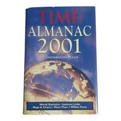 Time Almanac 2001: With Information Please Hardback 1040 Pages