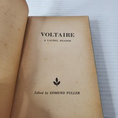 Voltaire By Edmund Fuller Laurel Reader Vintage Paperback Dell Publishing 1959