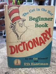The Cat In The Hat Beginner Book Dictionary Dr. Seuss P.D. Eastman 1964 1st Ed.