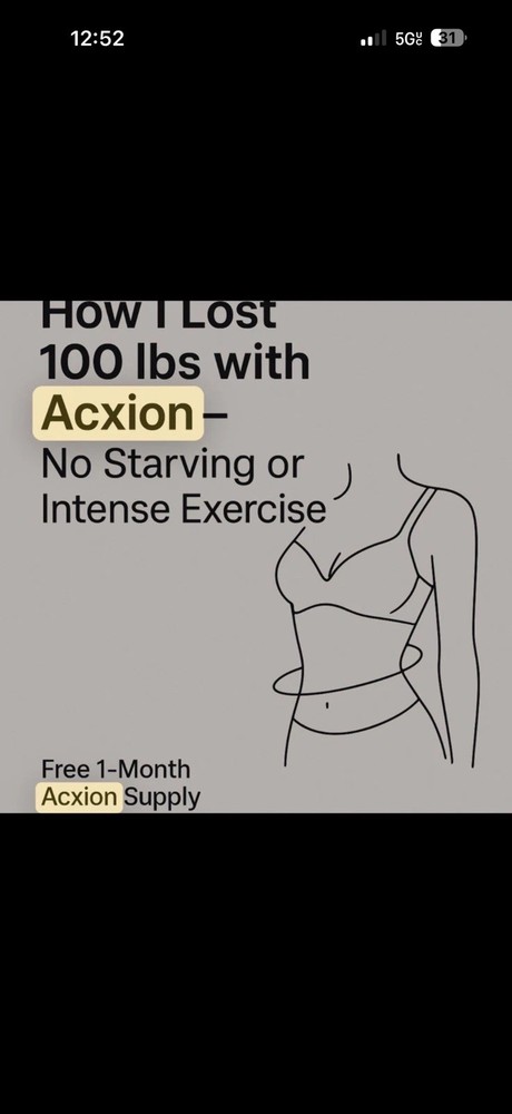 Self Published Book Weight Loss Journey Using Acxion Paperback New Free Gift