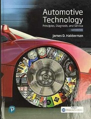 Automotive Technology: Principles, – Hardcover, by Halderman James – Very Good d