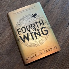 Fourth Wing by Rebecca Yarros Hardcover Like New Empyrean Book