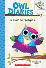 Eva in the Spotlight: A Branches Book (Owl Diaries #13) – Paperback – VERY GOOD