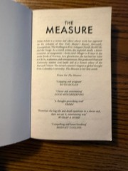 The Measure by Nikki Erlick: Used