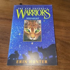 SIGNED Midnight (Warriors: The New Prophecy, Book 1) – Paperback By Hunter, Erin