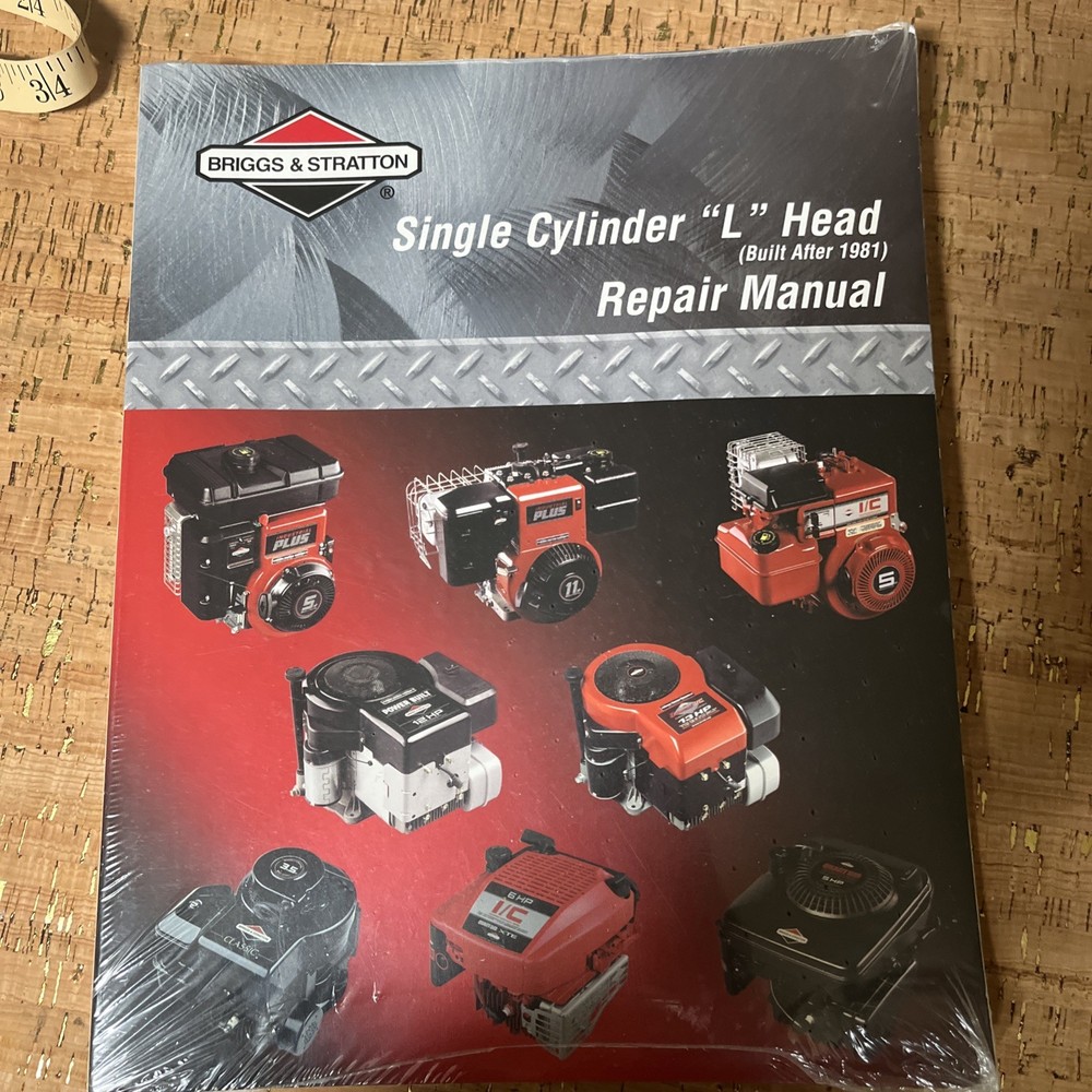 Single Cylinder L Head Repair Manual Briggs & Stratton 270962 2003