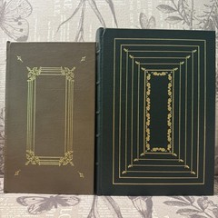 2 Leather Medical Books Surgery Gynecology Vol II #1128 Gryphon Editions