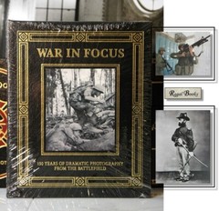 WAR IN FOCUS – Easton Press – Paul Brewer – LARGE BOOK SEALED