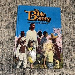 The Bible Story by Arthur S Maxwell Volume 1-10 Complete Set Hardcover 1975