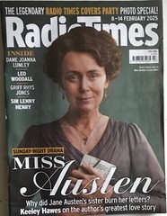 RADIO TIMES MISS AUSTEN Keeley Hawes Unforgettable Kat Ryan Feb 2025 TV Magazine