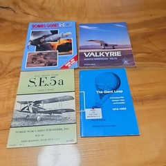 Lot of 4 Aviation Military History Books by Ripley, Pace, Bourget, Crouch