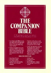 Companion Bible-KJV by E W Bullinger: New