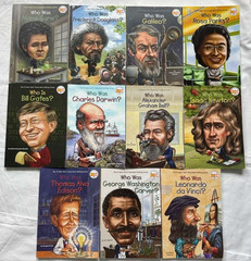 Huge 17 Lot Who Was Where Is What Was Series Books Set Biography History WHO HQ