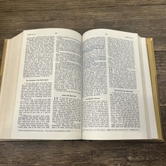 Vtg 1976 Good News Bible Today’s English Version Gold Hardcover 480 Pages