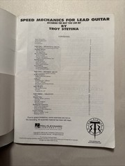 Speed Mechanics for Lead Guitar By Troy Stetina – CD is Missing