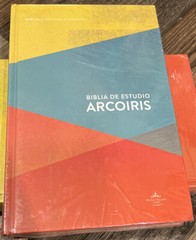 Biblia RVR 1960 de Estudio Arco Iris Multicolor Tapa Dura