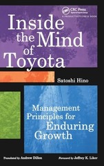 Inside the Mind of Toyota: Management Principles for Enduring Growth – VERY GOOD