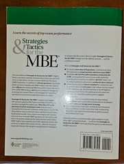 Bar Review Ser.: Strategies and Tactics® for the Mbe® : Multistate Bar Exam…