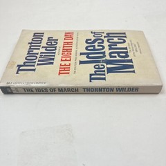 THE IDES OF MARCH by Thornton Wilder vintage 1963 Signet Paperback ROME CEASER