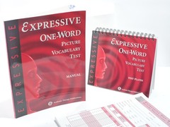 Speech Therapy Test – Expressive One Word, Picture Vocabulary Test-Preowned