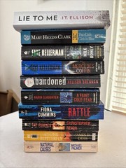 Lot of 10 – Mystery and Thrillers – Mixed Authors – FREE SHIPPING