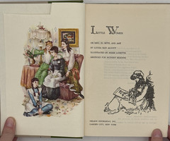 Lot of 3 Vintage Books by Louisa May Alcott, 1955 HC Nelson Doubleday, B153