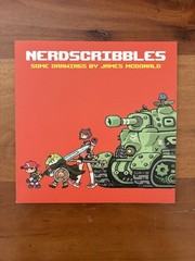 NERDSCRIBBLES Art Book by James McDonald (BookBaby, 2019) Paperback