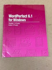 Wordperfect 6.1 for Windows – Paperback, by O’Leary Timothy J. – Pre-Owned